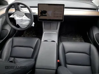 2023 Tesla Model 3 with VIN 5YJ3E1EA3PF451764, listed as a Copart auction lot 58718705 with 33,965 mi miles and Salvage title. Bid and sale history available at DreamBid. Image 8.