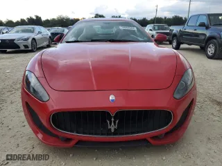 2014 Maserati GranTurismo Sport with VIN ZAM45VLA5E0083111, listed as a Copart auction lot 74052684 with 0 mi miles and Salvage Title. Bid and sale history available at carsss.com. Image 5.