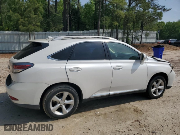 2013 Lexus RX 350 with VIN 2T2ZK1BA5DC126200, listed as a Copart auction lot 54230555 with 134,599 mi miles and Salvage Title. Bid and sale history available at DreamBid. Image 3.