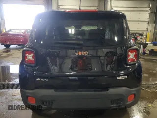 2017 Jeep Renegade Altitude with VIN ZACCJBBB5HPE62774, listed as a Copart auction lot 58031455 with 118,280 mi miles and Salvage title. Bid and sale history available at DreamBid. Image 6.