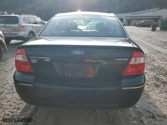 2005 Ford Five Hundred Limited with VIN 1FAHP28135G157548, listed as a Copart auction lot 83609574 with 163,075 mi miles and Salvage Title. Bid and sale history available at carsss.com. Image 6.