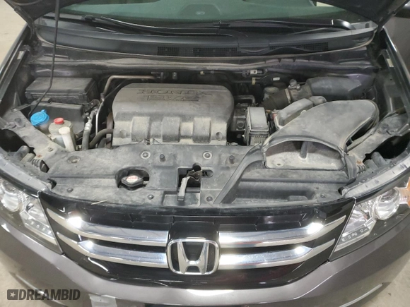 2014 Honda Odyssey EX with VIN 5FNRL5H4XEB130086, listed as a Copart auction lot 52018125 with 120,601 mi miles and Salvage Title. Bid and sale history available at carsss.com. Image 12.