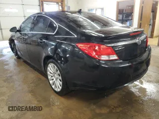 2012 Buick Regal with VIN 2G4GR5EK8C9174187, listed as a Copart auction lot 47847295 with 185,555 mi miles and Salvage Title. Bid and sale history available at carsss.com. Image 2.