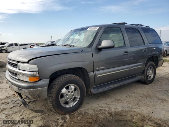 2001 Chevrolet Tahoe LS with VIN 1GNEK13T71R129031, listed as a Copart auction lot 48549685 with 219,651 mi miles and Salvage Title. Bid and sale history available at carsss.com. Image 1.