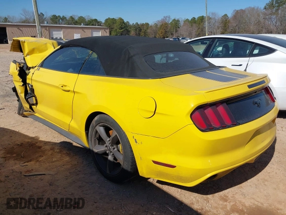 2015 Ford Mustang V6 with VIN 1FATP8EM8F5373825, listed as a IAAI auction lot 41649357 with 67,874 mi miles and . Bid and sale history available at DreamBid. Image 3.
