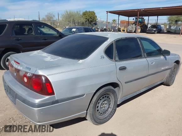 2001 Chevrolet Impala with VIN 2G1WF52E019363087, listed as a IAAI auction lot 41621948 with 128,163 mi miles and . Bid and sale history available at DreamBid. Image 4.