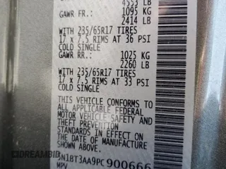 2023 Nissan Rogue S with VIN 5N1BT3AA9PC900666, listed as a Copart auction lot 53847955 with 32,885 mi miles and Salvage title. Bid and sale history available at DreamBid. Image 13.