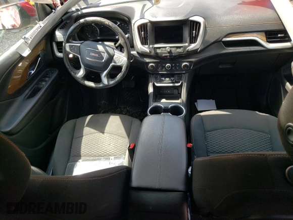2019 GMC Terrain SLE z VIN 3GKALTEV1KL105934, wystawiony jako Copart lot #56172975 z przebiegiem 88 564 mil mil oraz Szkoda całkowita • Salvage title. Historia ofert i sprzedaży dostępna na DreamBid. Obrazek 8.