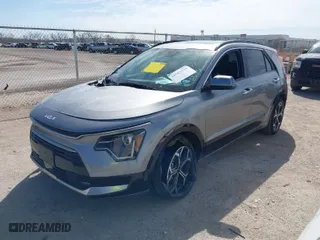2024 Kia Niro EX Touring with VIN KNDCR3LE0R5142697, listed as a IAAI auction lot 41783319 with 15,545 mi miles. Bid and sale history available at carsss.com. Image 2.