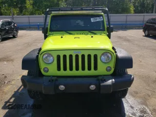 2016 Jeep Wrangler Unlimited Sport with VIN 1C4BJWDG8GL335001, listed as a Copart auction lot 53081785 with 91,533 mi miles and Salvage Title. Bid and sale history available at DreamBid. Image 5.