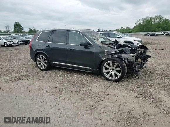 2017 Volvo XC90 Inscription with VIN YV4A22PL2H1164427, listed as a Copart auction lot 57454825 with Not provided miles and Salvage title. Bid and sale history available at DreamBid. Image 14.