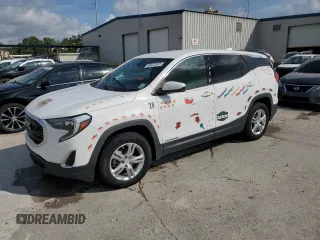 2019 GMC Terrain SLE with VIN 3GKALMEV6KL211365, listed as a Copart auction lot 55072615 with Not Provided miles and Non Repairable. Bid and sale history available at DreamBid. Image 1.