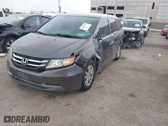 2016 Honda Odyssey EX with VIN 5FNRL5H49GB086326, listed as a IAAI auction lot 42647593 with 131,854 mi miles and . Bid and sale history available at DreamBid. Image 17.