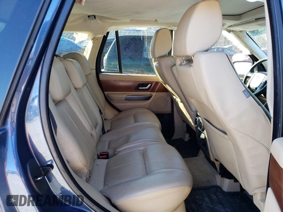 2006 Land Rover Range Rover Sport HSE with VIN SALSF25436A971553, listed as a Copart auction lot 46454465 with 204,188 mi miles and Non Repairable. Bid and sale history available at DreamBid. Image 11.