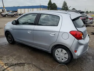 2015 Mitsubishi Mirage DE z VIN ML32A3HJ2FH047743, wystawiony jako Copart lot #58861625 z przebiegiem 117 016 mil mil oraz Czysty tytuł • Clean title. Historia ofert i sprzedaży dostępna na DreamBid. Obrazek 2.