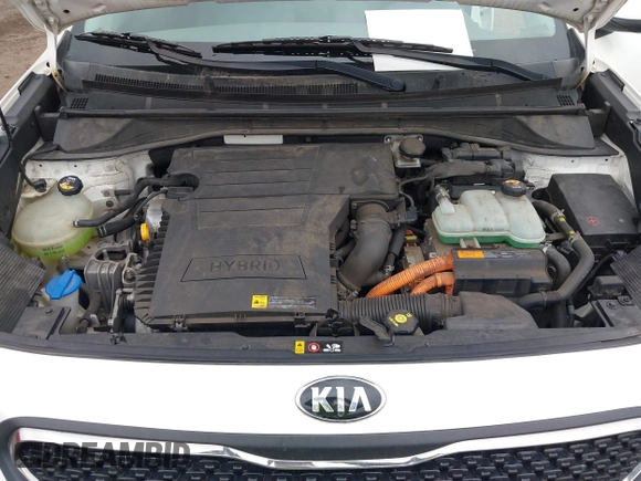 2017 Kia Niro FE with VIN KNDCB3LC5H5042757, listed as a IAAI auction lot 41410857 with 114,267 mi miles. Bid and sale history available at carsss.com. Image 10.