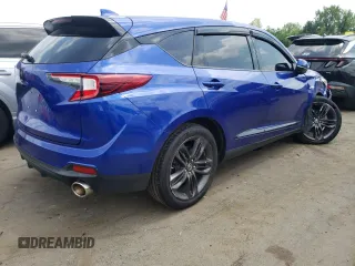 2019 Acura RDX w/A-Spec Pkg with VIN 5J8TC2H62KL002683, listed as a Copart auction lot 64447205 with 145,511 mi miles and Salvage title. Bid and sale history available at DreamBid. Image 3.