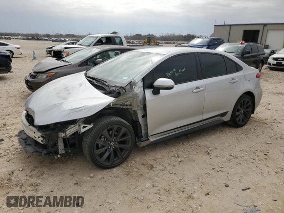 2023 Toyota Corolla SE with VIN 5YFS4MCE0PP150024, listed as a Copart auction lot 45367425 with 39,164 mi miles and Clean Title. Bid and sale history available at DreamBid. Image 1.