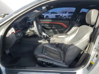2014 BMW 4 Series 428i with VIN WBA3N7C50EF719927, listed as a Copart auction lot 86313054 with 123,727 mi miles and Salvage Title. Bid and sale history available at DreamBid. Image 7.