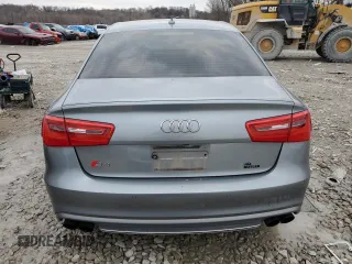 2013 Audi S6 Prestige with VIN WAUF2AFC6DN128244, listed as a Copart auction lot 85930404 with 136,023 mi miles and Salvage Title. Bid and sale history available at carsss.com. Image 6.