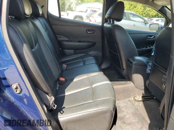 2018 Nissan LEAF S with VIN 1N4AZ1CP3JC312103, listed as a Copart auction lot 53276485 with 44,918 mi miles and Salvage Title. Bid and sale history available at DreamBid. Image 11.