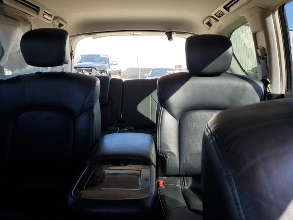 2017 Infiniti QX80 with VIN JN8AZ2NF0H9640689, listed as a Copart auction lot 41793585 with 176,473 mi miles and Salvage Title. Bid and sale history available at carsss.com. Image 10.