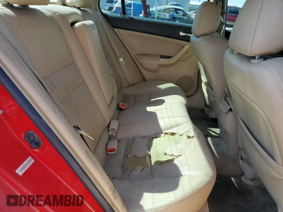 2005 Acura TSX with VIN JH4CL96895C032648, listed as a Copart auction lot 74750104 with 214,905 mi miles and Salvage title. Bid and sale history available at DreamBid. Image 10.