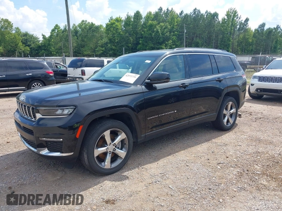 2022 Jeep Grand Cherokee Limited with VIN 1C4RJJBGXN8548231, listed as a IAAI auction lot 42572731 with 23,852 mi miles and . Bid and sale history available at DreamBid. Image 2.