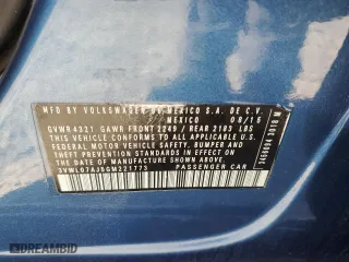 2016 Volkswagen Jetta Sedan 1.8T SEL with VIN 3VWL07AJ5GM221773, listed as a Copart auction lot 48237425 with 109,146 mi miles and Salvage Title. Bid and sale history available at carsss.com. Image 12.