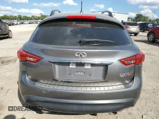 2016 Infiniti QX70 with VIN JN8CS1MUXGM671483, listed as a Copart auction lot 70624084 with 88,074 mi miles and Non Repairable. Bid and sale history available at DreamBid. Image 6.