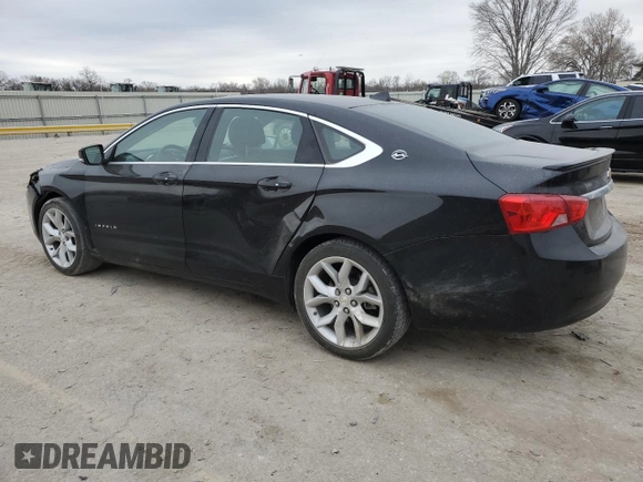 2014 Chevrolet Impala LT with VIN 1G1125S32EU165740, listed as a Copart auction lot 84630694 with 128,215 mi miles and Salvage Title. Bid and sale history available at DreamBid. Image 2.