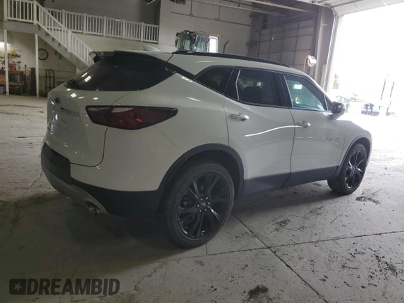 2020 Chevrolet Blazer LT with VIN 3GNKBCRS3LS715903, listed as a Copart auction lot 51078185 with 56,119 mi miles and Salvage title. Bid and sale history available at DreamBid. Image 3.
