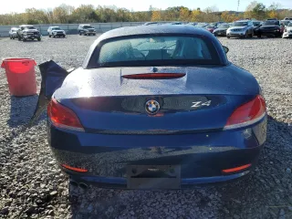 2015 BMW Z4 sDrive28i with VIN WBALL5C59FP557558, listed as a Copart auction lot 81958724 with 0 mi miles and Salvage Title. Bid and sale history available at carsss.com. Image 6.