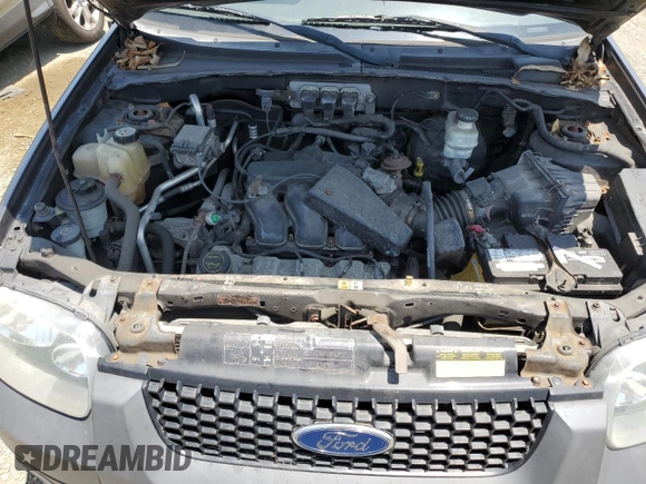 2006 Ford Escape XLT with VIN 1FMYU03166KA03859, listed as a Copart auction lot 58864195 with 151,998 mi miles and Clean title. Bid and sale history available at DreamBid. Image 12.