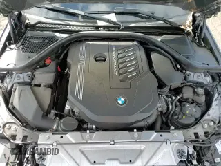 2023 BMW 3 Series M340i xDrive with VIN 3MW49FF09P8D37233, listed as a Copart auction lot 53986535 with 22,933 mi miles and Salvage title. Bid and sale history available at DreamBid. Image 13.