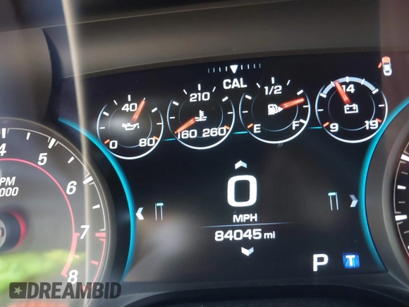 2017 Chevrolet Camaro 2LT with VIN 1G1FD1RS1H0143987, listed as a IAAI auction lot 42011403 with 84,045 mi miles. Bid and sale history available at carsss.com. Image 15.