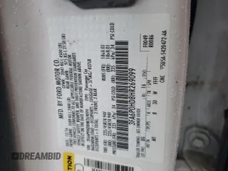 2017 Ford Fusion SE with VIN 3FA6P0HD8HR269099, listed as a Copart auction lot 60148295 with Not provided miles and Salvage title. Bid and sale history available at DreamBid. Image 13.