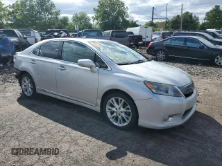 2010 Lexus HS 250h with VIN JTHBB1BA7A2002122, listed as a Copart auction lot 87453034 with Not Provided miles and Salvage Title. Bid and sale history available at DreamBid. Image 4.