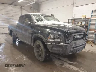 2021 Ram 1500 Classic Warlock with VIN 1C6RR7GG2MS507332, listed as a IAAI auction lot 41510921 with 39,209 mi miles. Bid and sale history available at carsss.com. Image 1.