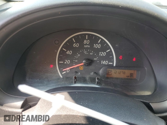 2012 Nissan Versa S with VIN 3N1CN7AP8CL918687, listed as a Copart auction lot 64091825 with 121,278 mi miles and Clean title. Bid and sale history available at DreamBid. Image 9.