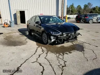 2021 Hyundai Sonata Hybrid Limited with VIN KMHL54JJ3MA021448, listed as a Copart auction lot 43934785 with 58,173 mi miles and Salvage Title. Bid and sale history available at carsss.com. Image 13.