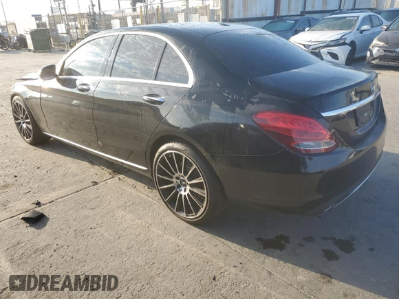 2018 Mercedes-Benz C 300 with VIN 55SWF4JB9JU260222, listed as a Copart auction lot 65423155 with 106,869 mi miles and Salvage title. Bid and sale history available at DreamBid. Image 2.