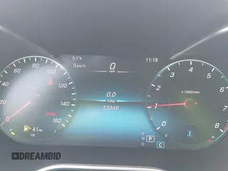 2020 Mercedes-Benz C 300 with VIN WDDWF8DB3LR558241, listed as a IAAI auction lot 41274401 with 53,349 mi miles and . Bid and sale history available at DreamBid. Image 7.