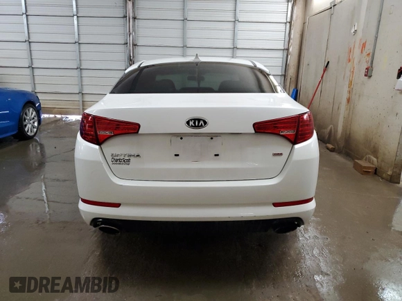 2012 Kia Optima LX with VIN KNAGM4A78C5276050, listed as a Copart auction lot 53879785 with 132,605 mi miles and Clean Title. Bid and sale history available at carsss.com. Image 6.
