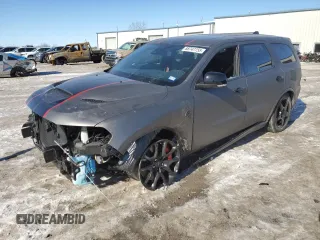 2021 Dodge Durango SRT Hellcat z VIN 1C4SDJH97MC788608, wystawiony jako Copart lot #88747755 z przebiegiem 17 846 mil mil oraz Szkoda całkowita • Salvage title. Historia ofert i sprzedaży dostępna na DreamBid. Obrazek 1.
