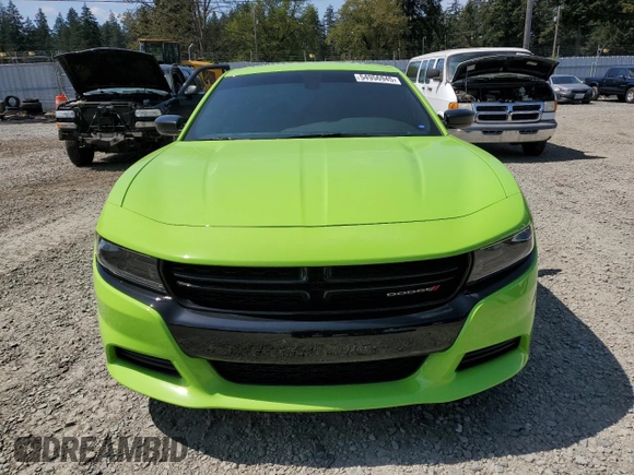 2023 Dodge Charger SXT z VIN 2C3CDXBGXPH592389, wystawiony jako Copart lot #54956945 z przebiegiem 17 876 mil mil oraz Szkoda całkowita • Salvage title. Historia ofert i sprzedaży dostępna na DreamBid. Obrazek 5.