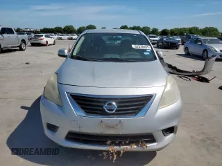 2012 Nissan Versa SV with VIN 3N1CN7AP3CL906673, listed as a Copart auction lot 62838455 with 249,517 mi miles and Salvage title. Bid and sale history available at DreamBid. Image 5.
