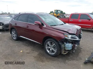 2015 Lexus RX 350 with VIN 2T2BK1BA4FC341491, listed as a IAAI auction lot 42471606 with 99,883 mi miles and . Bid and sale history available at DreamBid. Image 1.