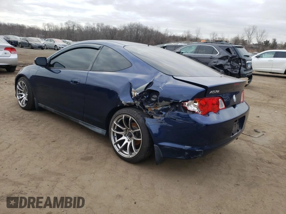 2004 Acura RSX with VIN JH4DC54824S004212, listed as a Copart auction lot 49097295 with 128,111 mi miles and Salvage Title. Bid and sale history available at carsss.com. Image 2.