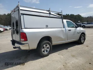2019 Ram 1500 Classic Tradesman with VIN 3C6JR6DT8KG510586, listed as a Copart auction lot 48073135 with 106,026 mi miles and Salvage Title. Bid and sale history available at carsss.com. Image 3.